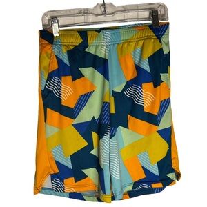 All In Motion Youth Multi-Colored Patterned Shorts